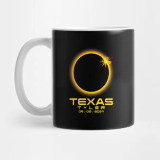 Tyler Texas Tx Total Solar Eclipse 2024 Mug